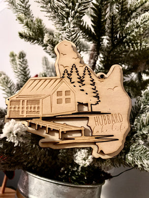 HL cabin ornament